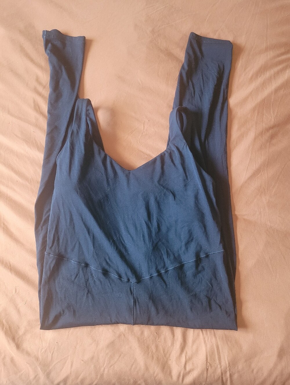 aerie Black Full Length Romper Jumpsuit Size XL